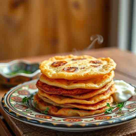 Easy Baursak Fry Bread Recipe - Crispy Kazakh Puffs